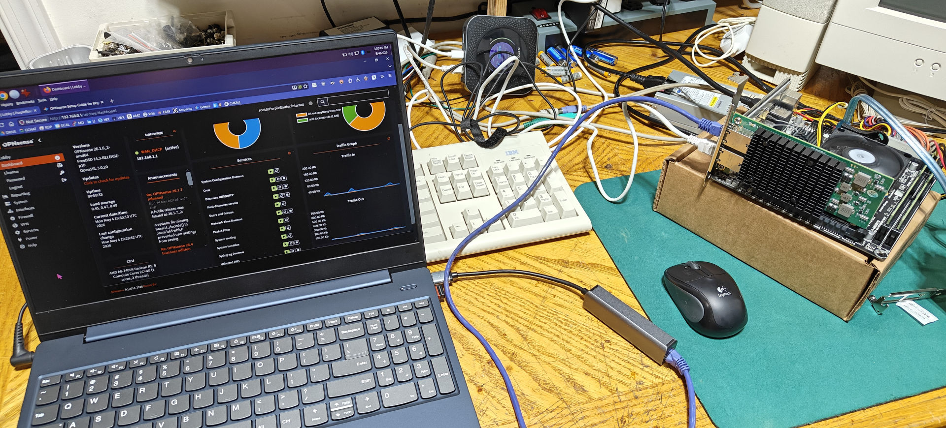 Testing the Intel X540-T2 PCIE Ethernet Card